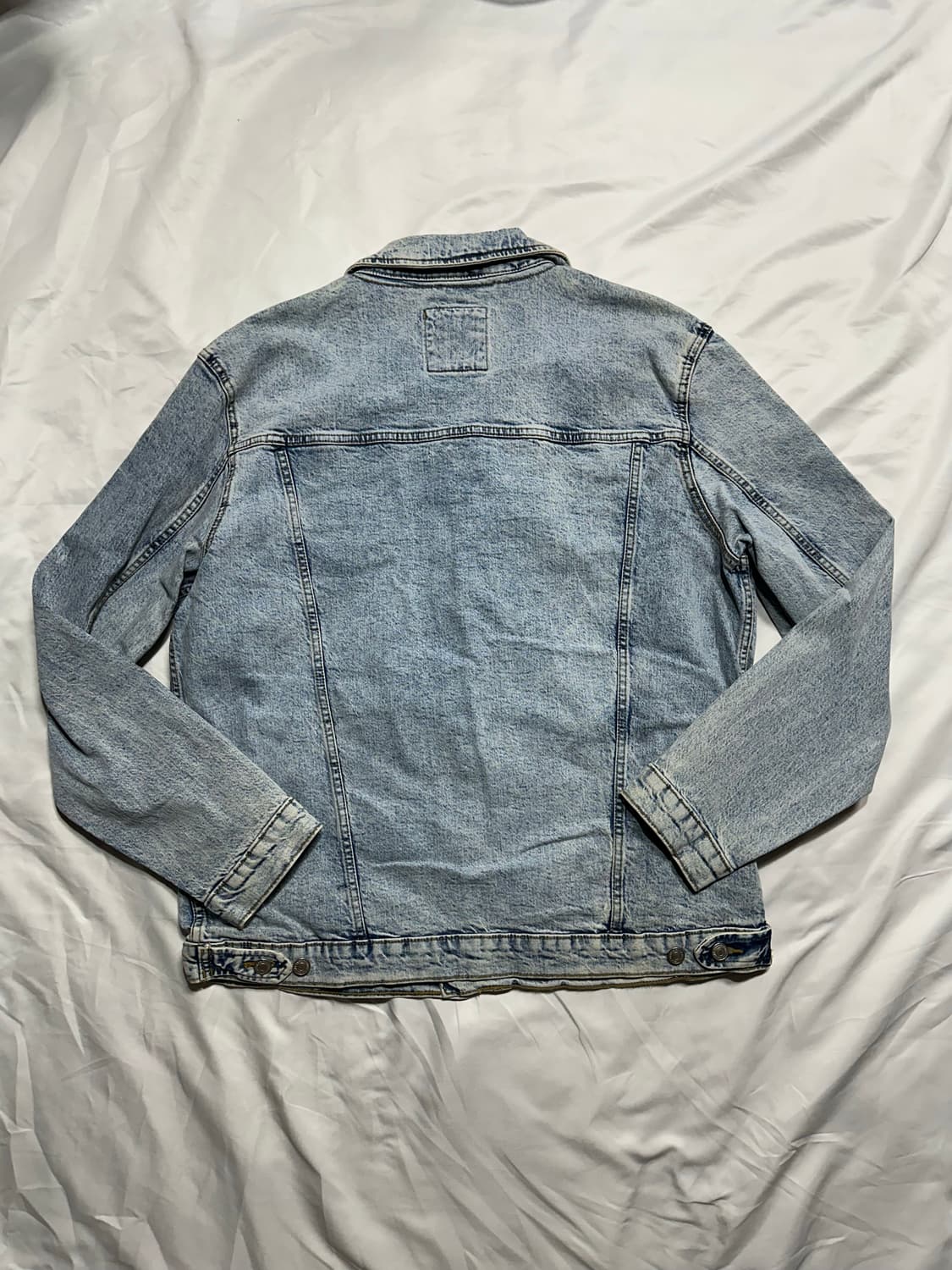 자라 연청 트러커 자켓 상품이미지4