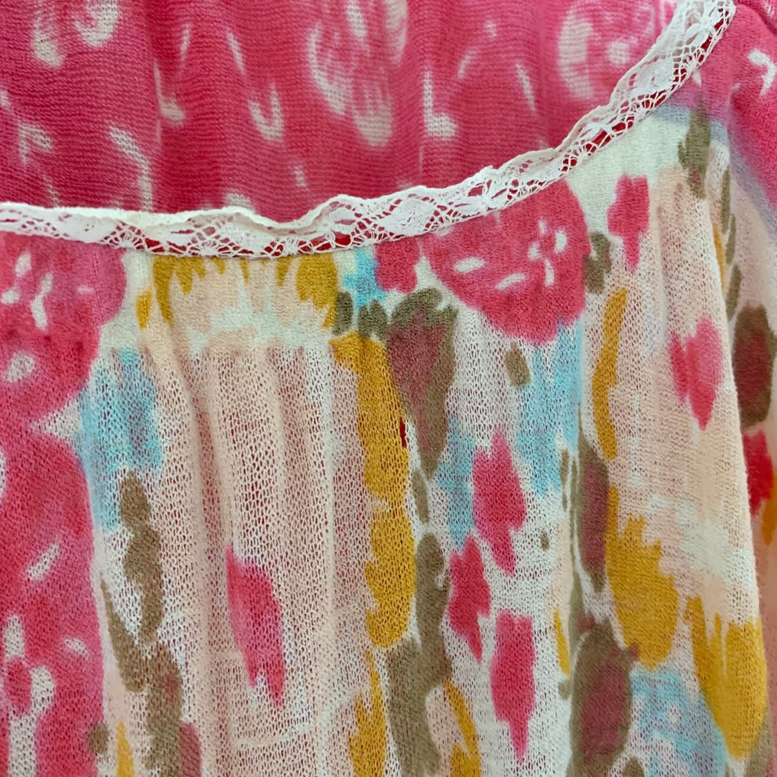 blumarine 레이스 플라워 니트 반팔 상품이미지10