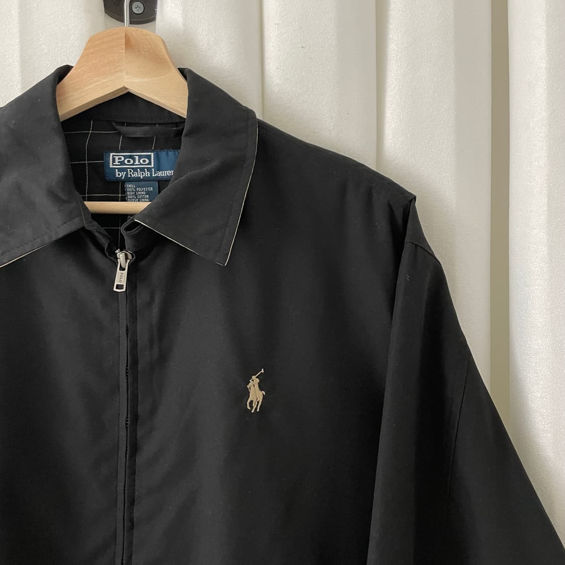 폴로 블랙 폴리쉘 자켓 상품이미지6