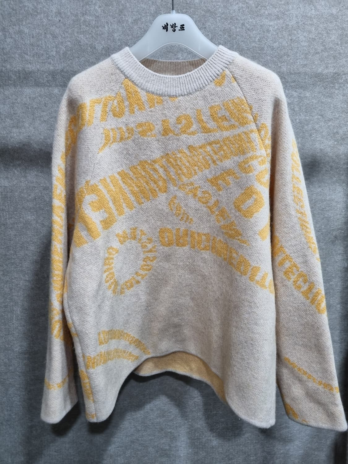 여성 free 시스템 울 니트 긴팔 상품이미지4