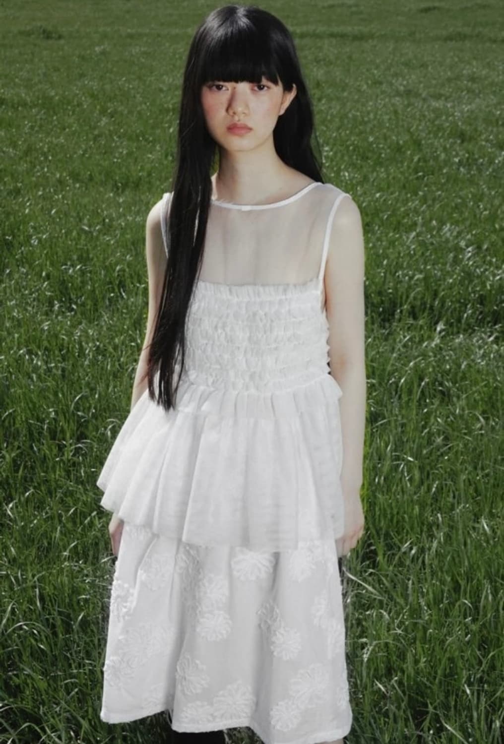 버뮬라 튤 블라우스 상품이미지1