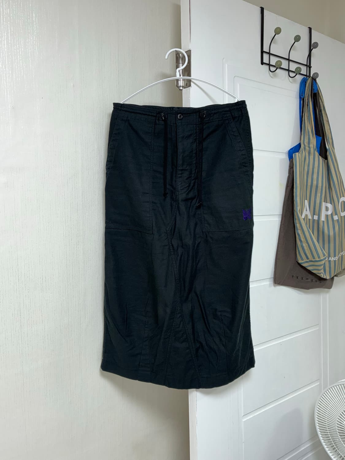 Needles Fatigue Midi Skirt(Black) 상품이미지4