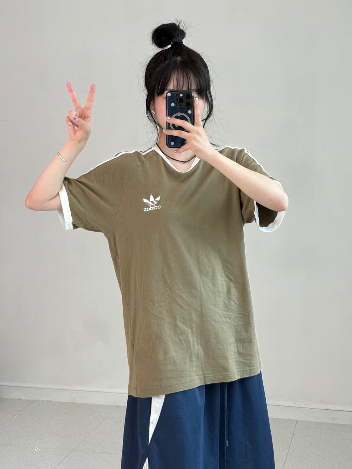 아디다스 카키 링거티 상품이미지3