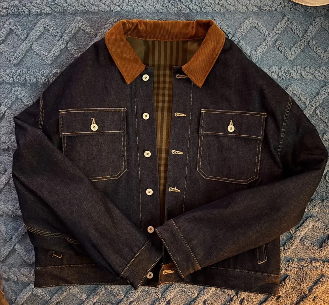 이지 시즌 6샘플 자켓 인디고(라지) 상품이미지1