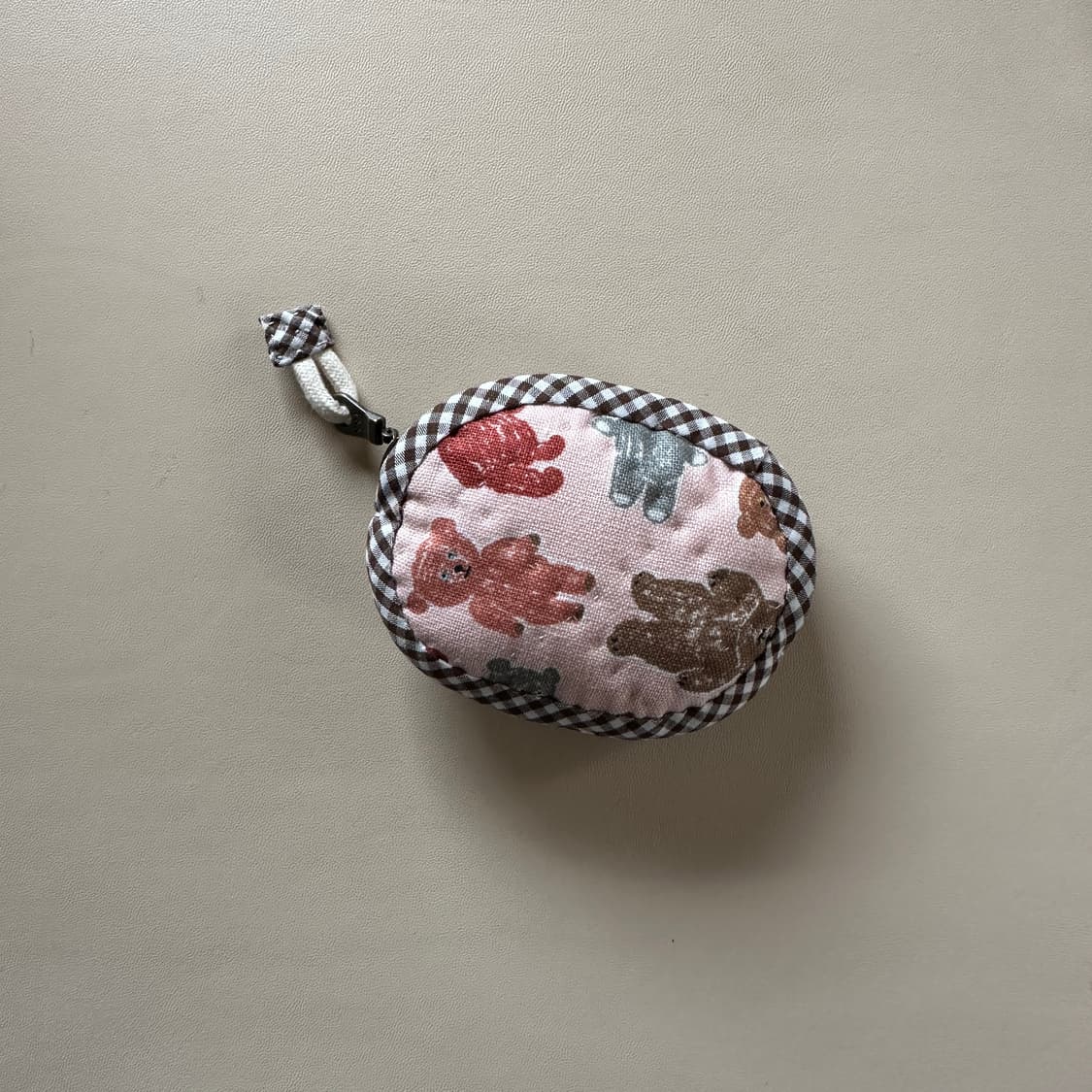 곰돌이 키링 / 에어팟파우치 / 동전지갑 / 작은파우치 상품이미지3