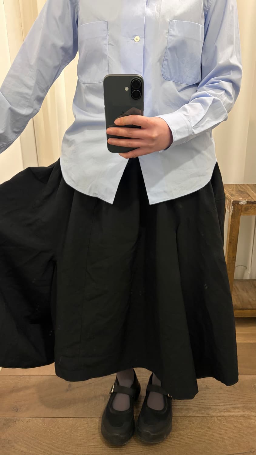 Side Asymmetry Transformed Volume Skirt  상품이미지3