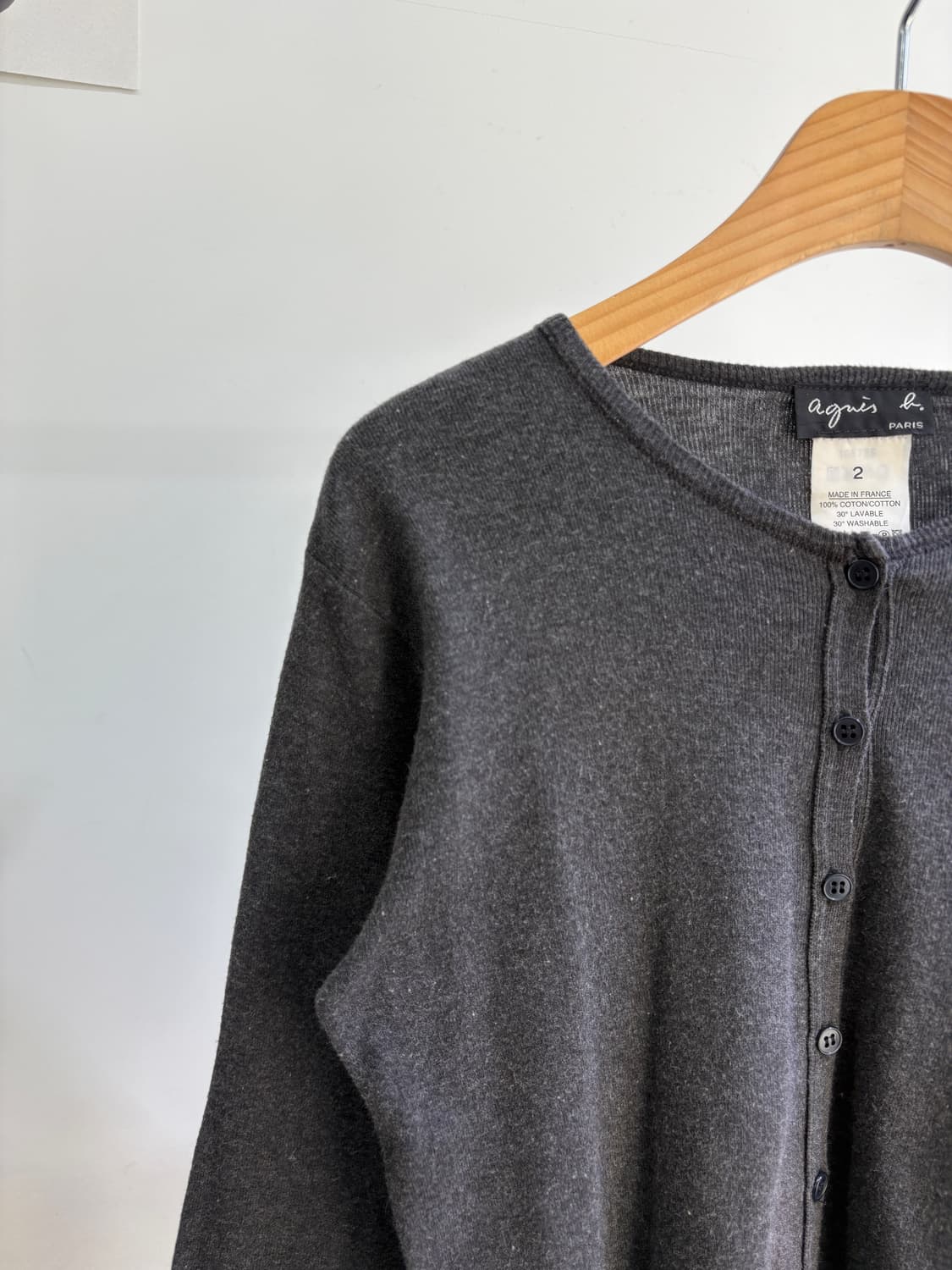 AGNES B. (Made in France) 가디건 상품이미지3