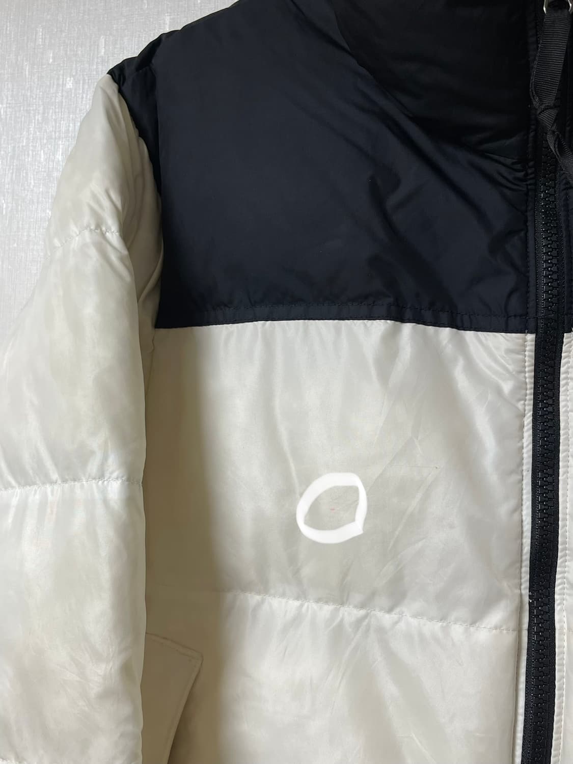 노스페이스 정품 여성용 눕시 하이브리드 다운 볼 자켓 90 상품이미지3