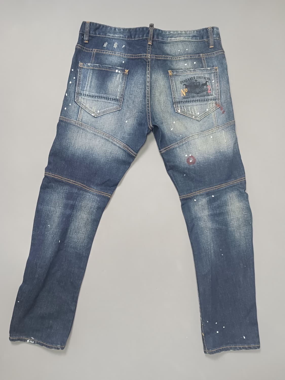 [36] 디스퀘어드2 마차 바이커진 청바지 상품이미지7