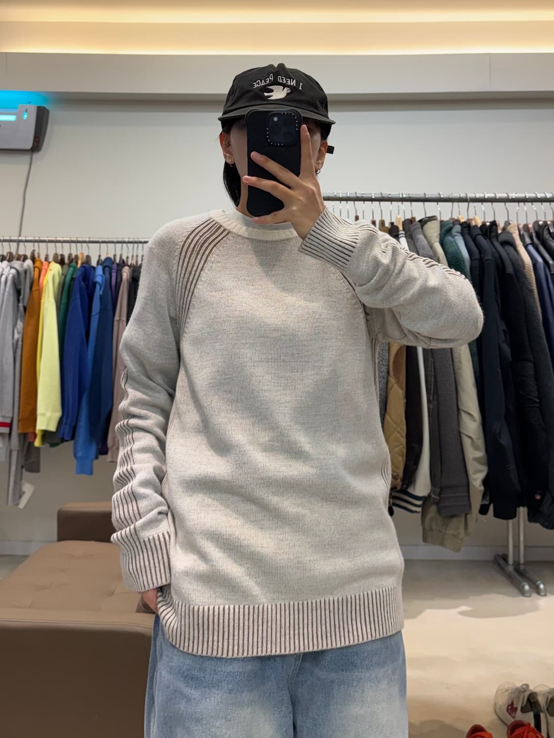 알마니 메리노울 니트 상품이미지6