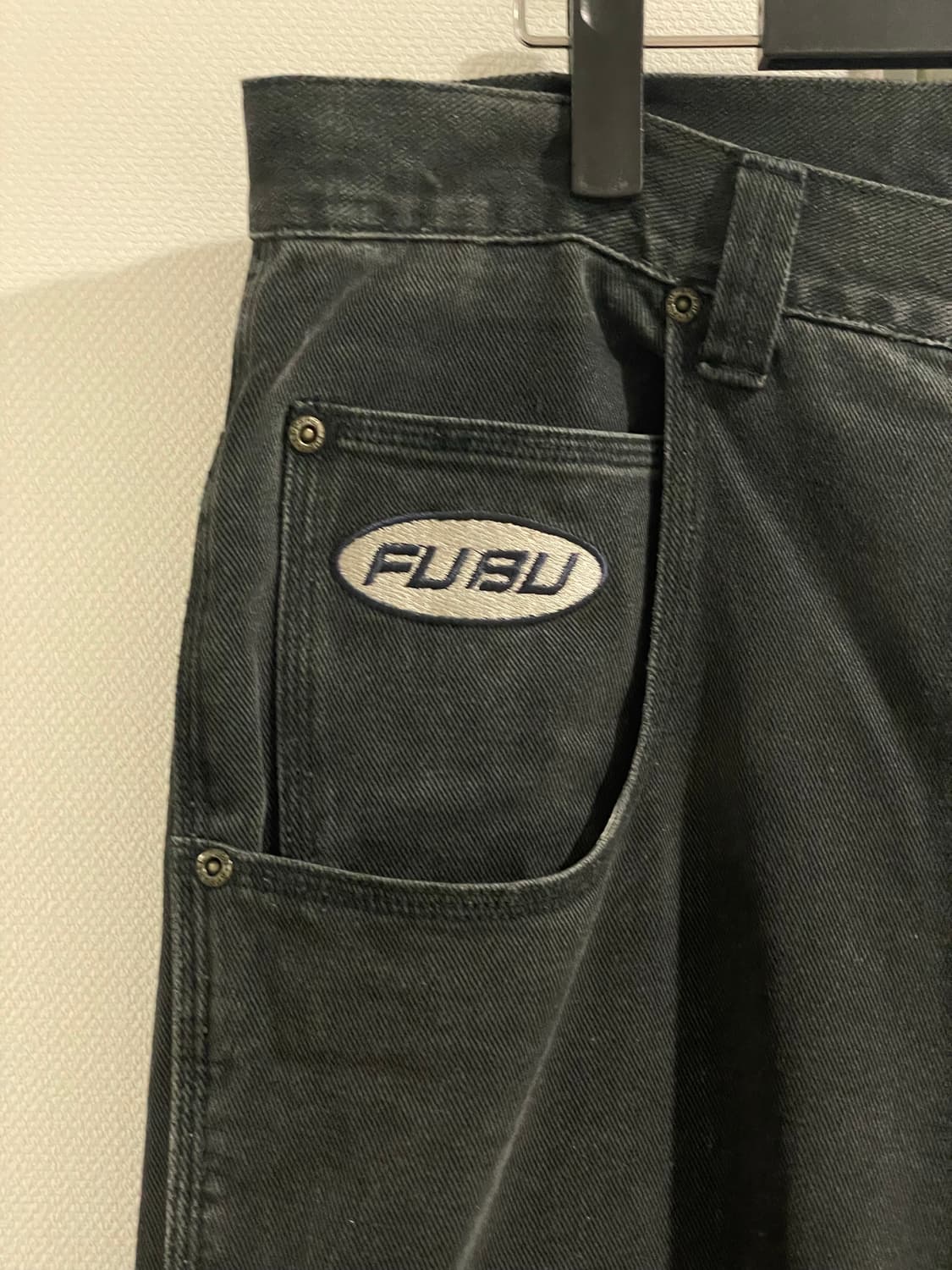 90s Fubu 푸부 더 콜렉션 데님 카펜터 팬츠 상품이미지7
