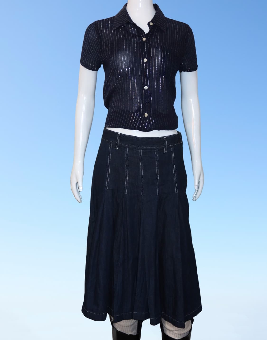 Silver Trace Blouse 상품이미지4