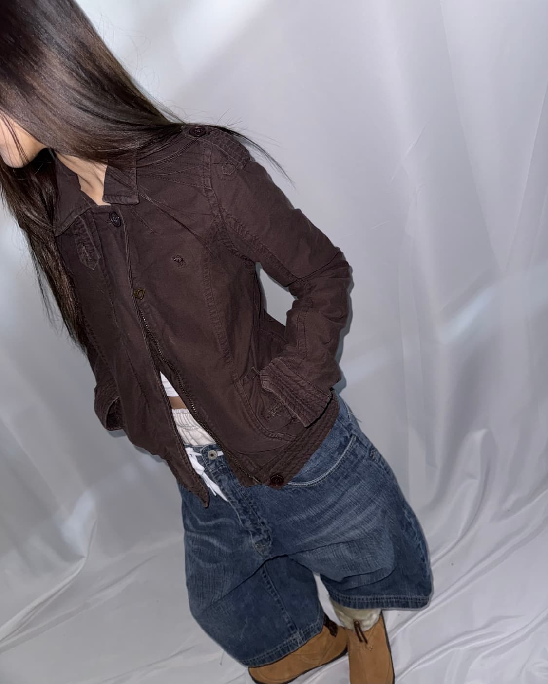 아베크롬비 누빔 숏자켓 상품이미지1