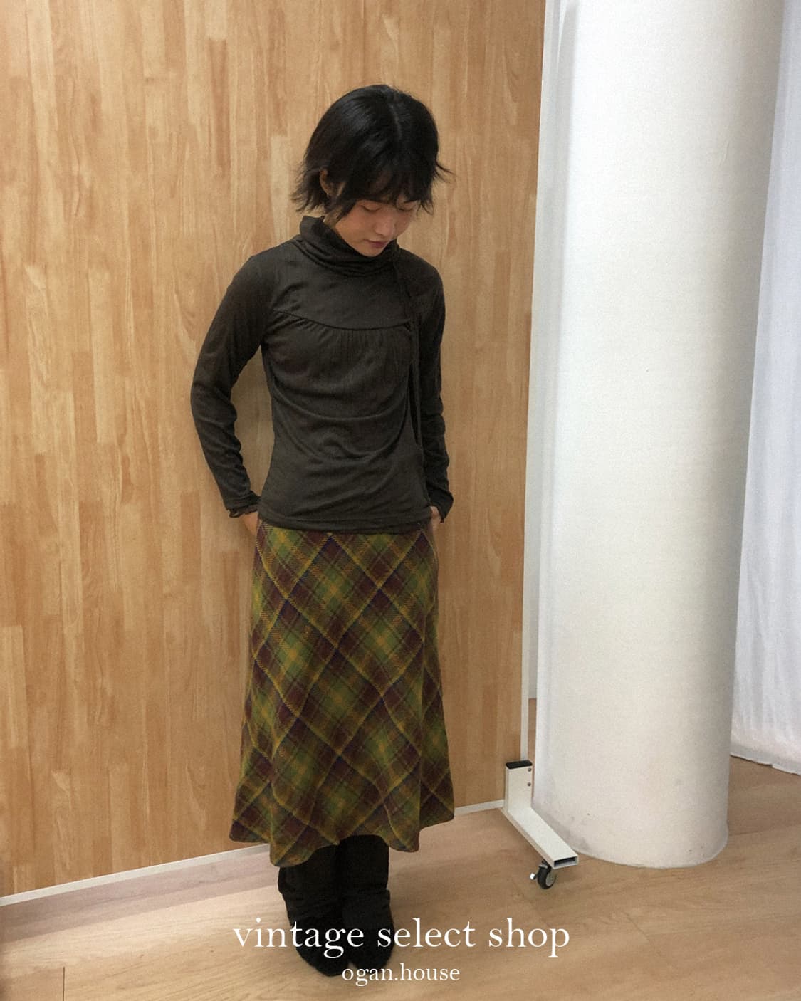 vintage lace scarf top 상품이미지3