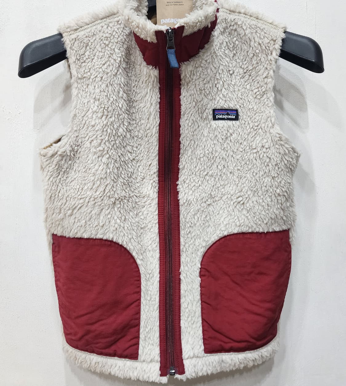 파타고니아 레트로X 조끼 레드 (키즈) 12y 새제품 상품이미지1
