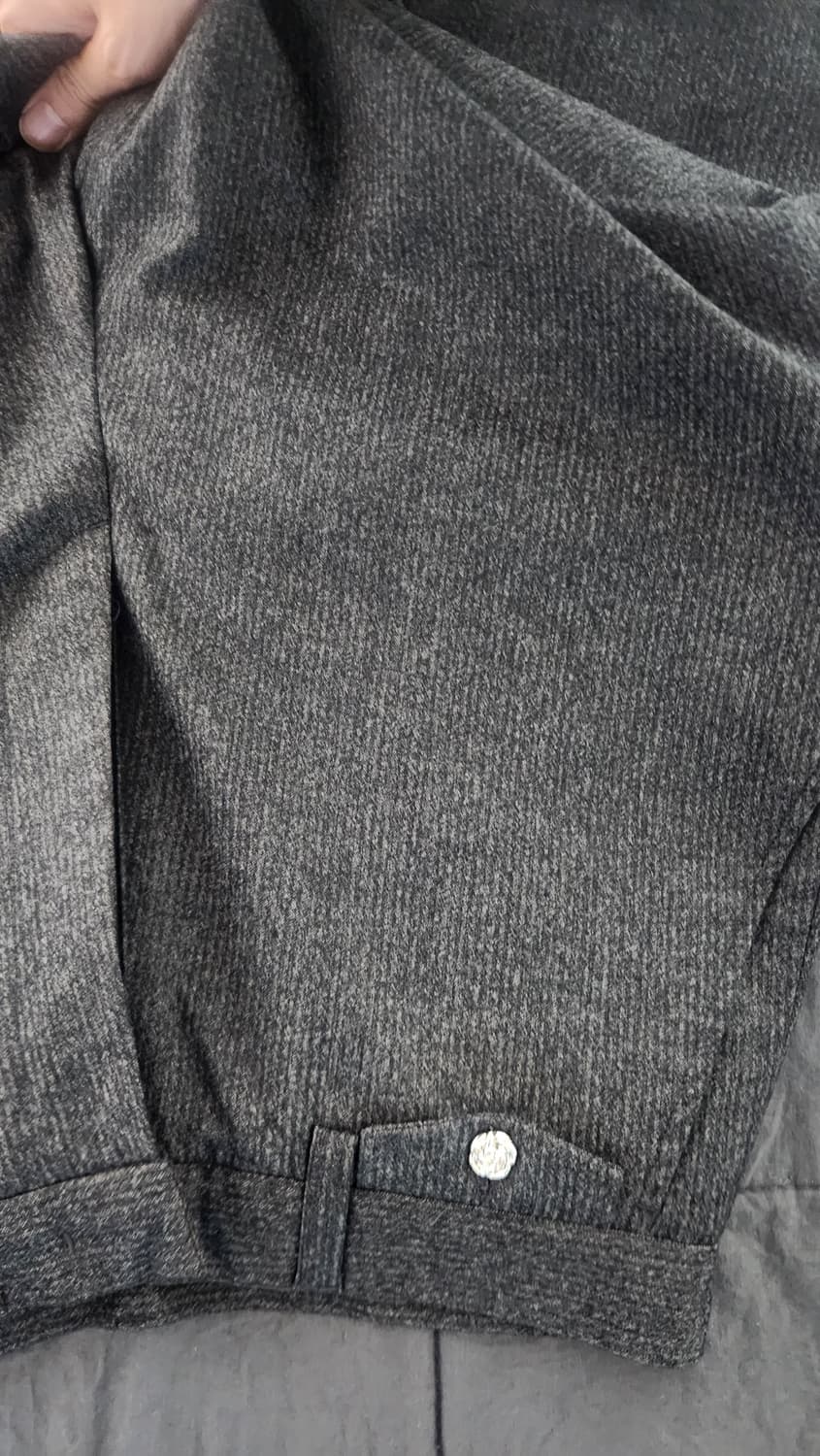 Stu office 24fw 슬랙스 그레이 상품이미지3