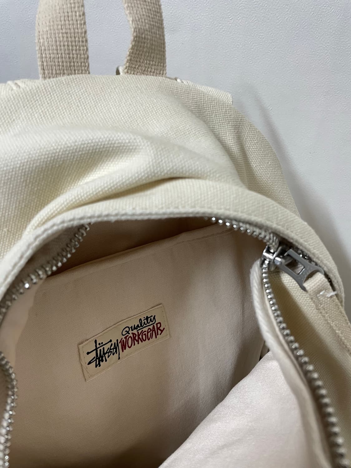 스투시 백팩 내츄럴 컬러 상품이미지2