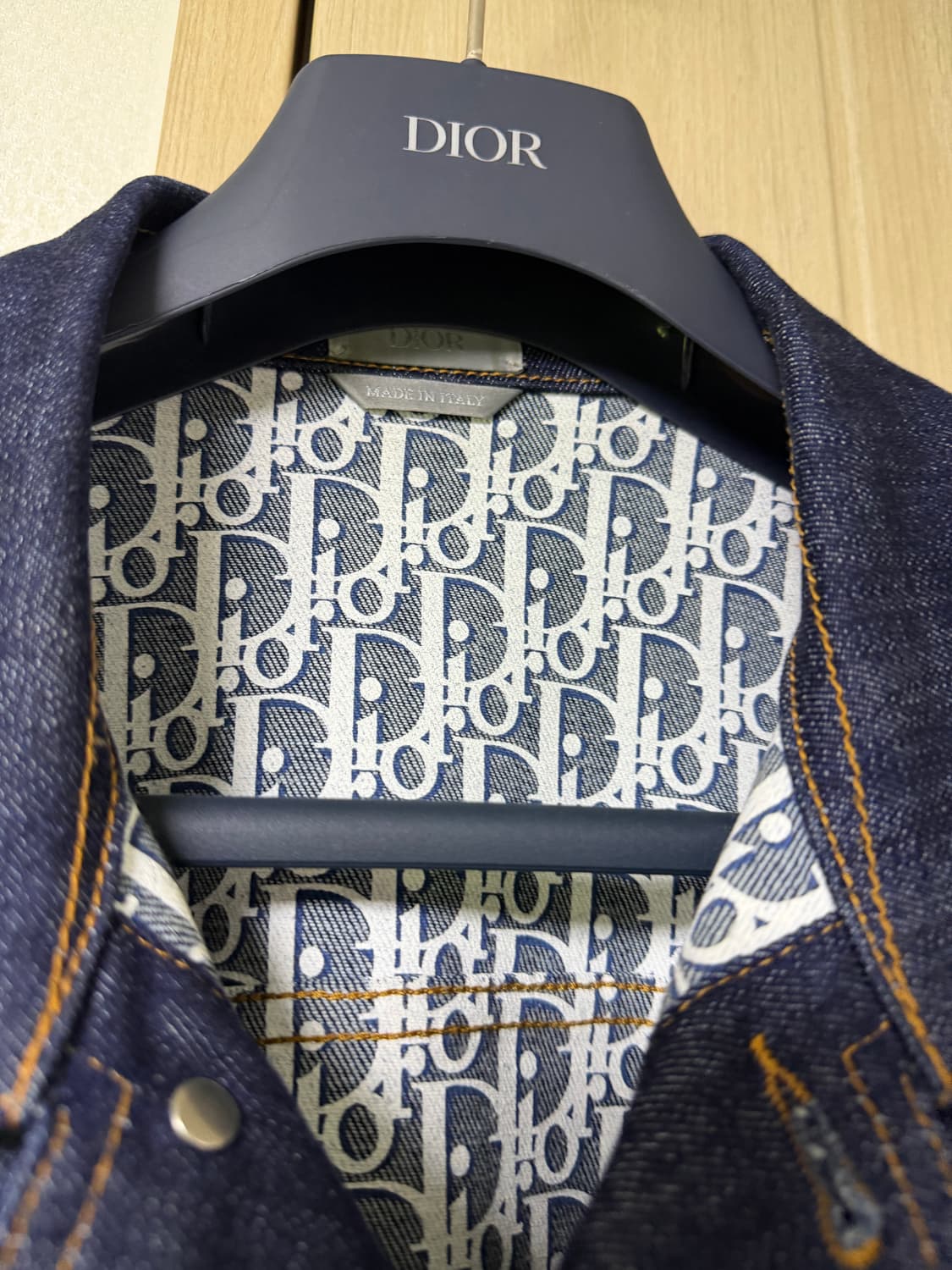 디올 오블리크 청자켓 인디고 데님자켓 상품이미지2