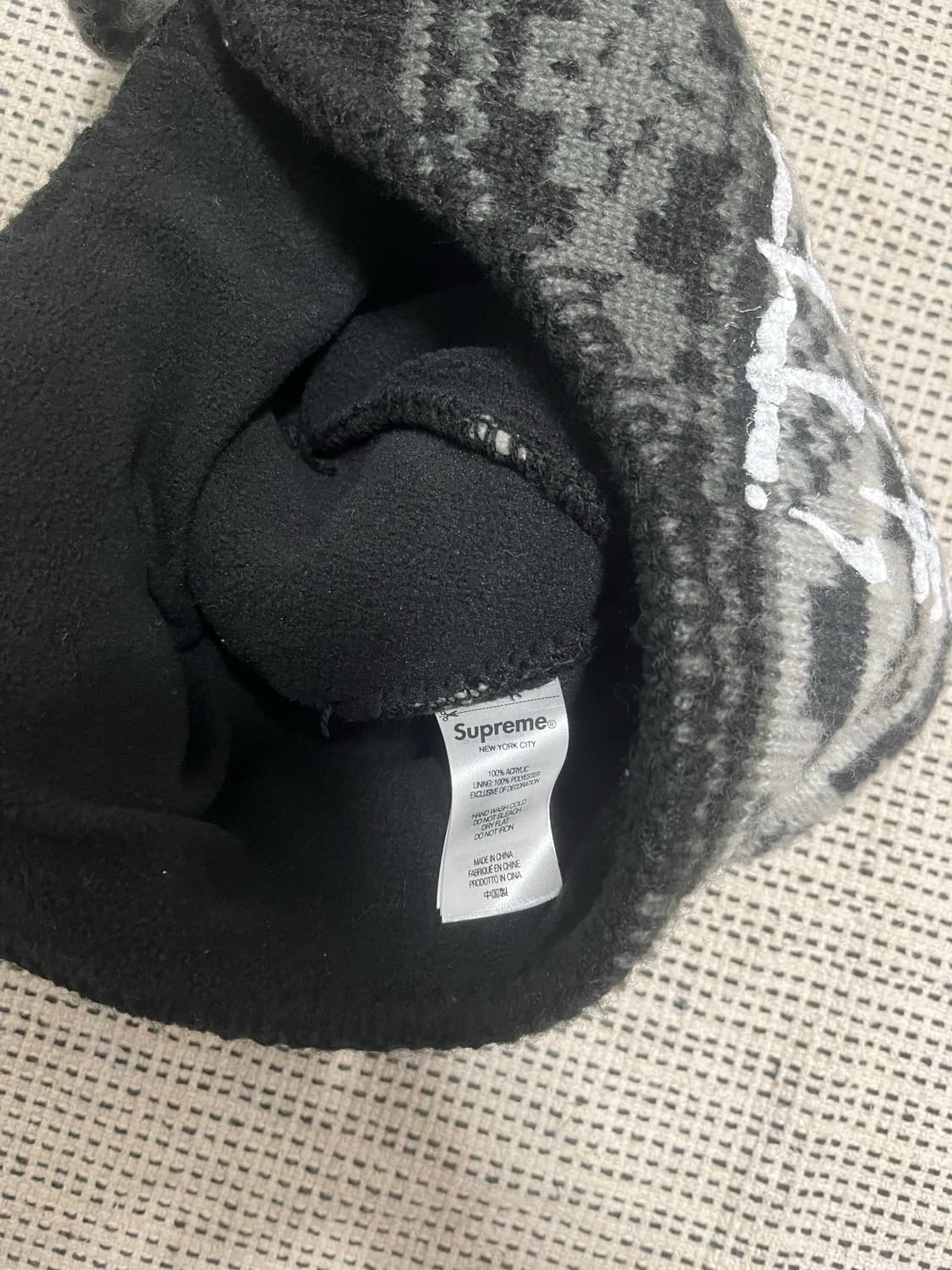 슈프림 트레셔 이어플랩 비니 상품이미지3