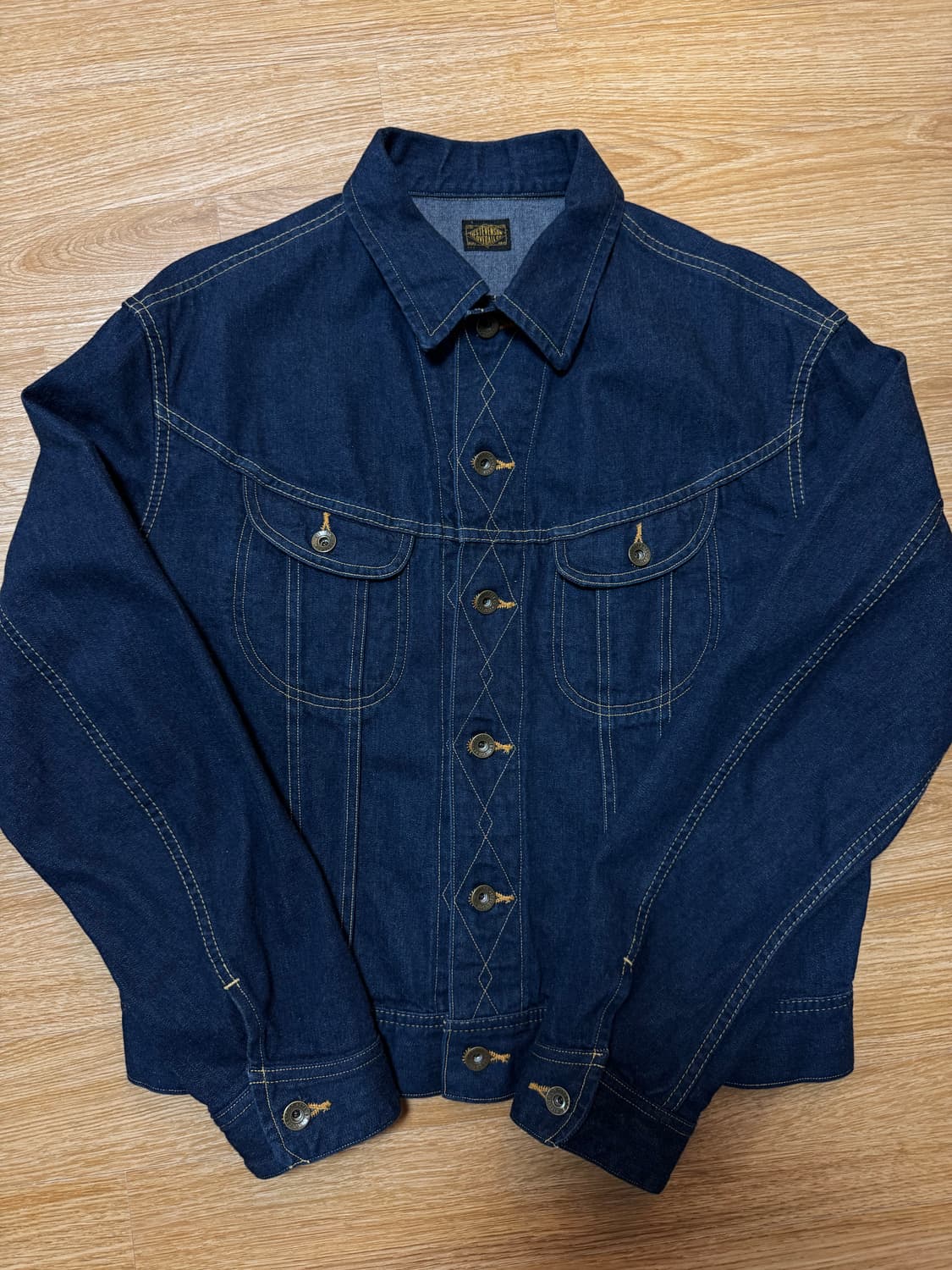 스티븐슨오버롤 STEVENSON OVERALL 웨스턴 데님 재킷 상품이미지1