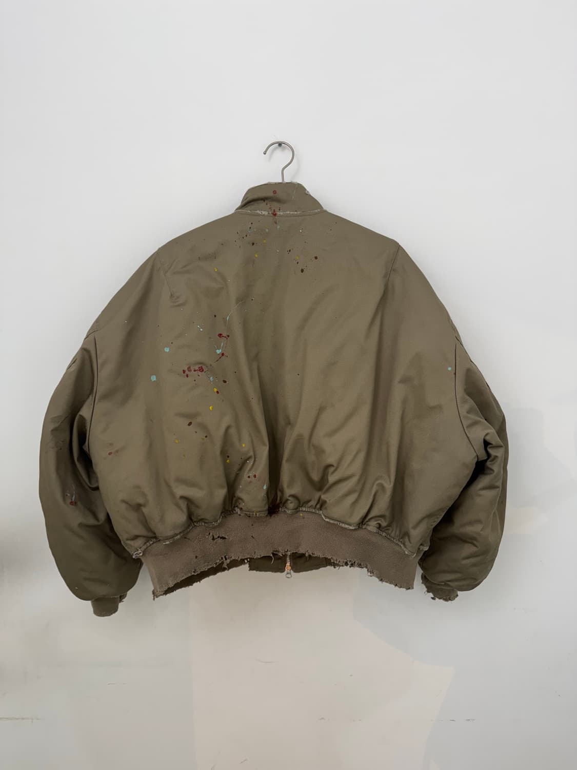 빈티지 퍄디드 패딩자켓 상품이미지5