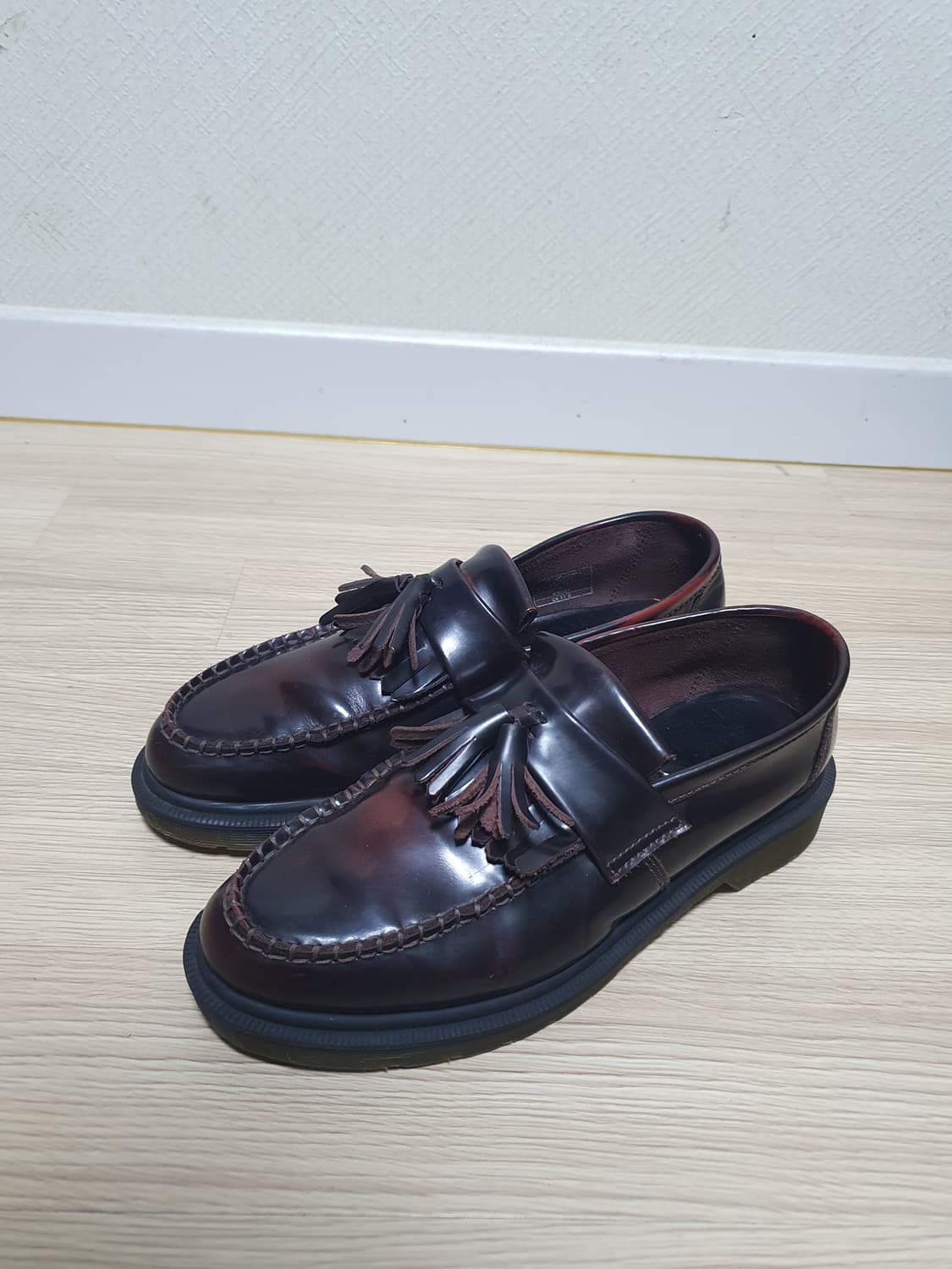 닥터마틴 아드리안 버건디 로퍼 260 상품이미지4