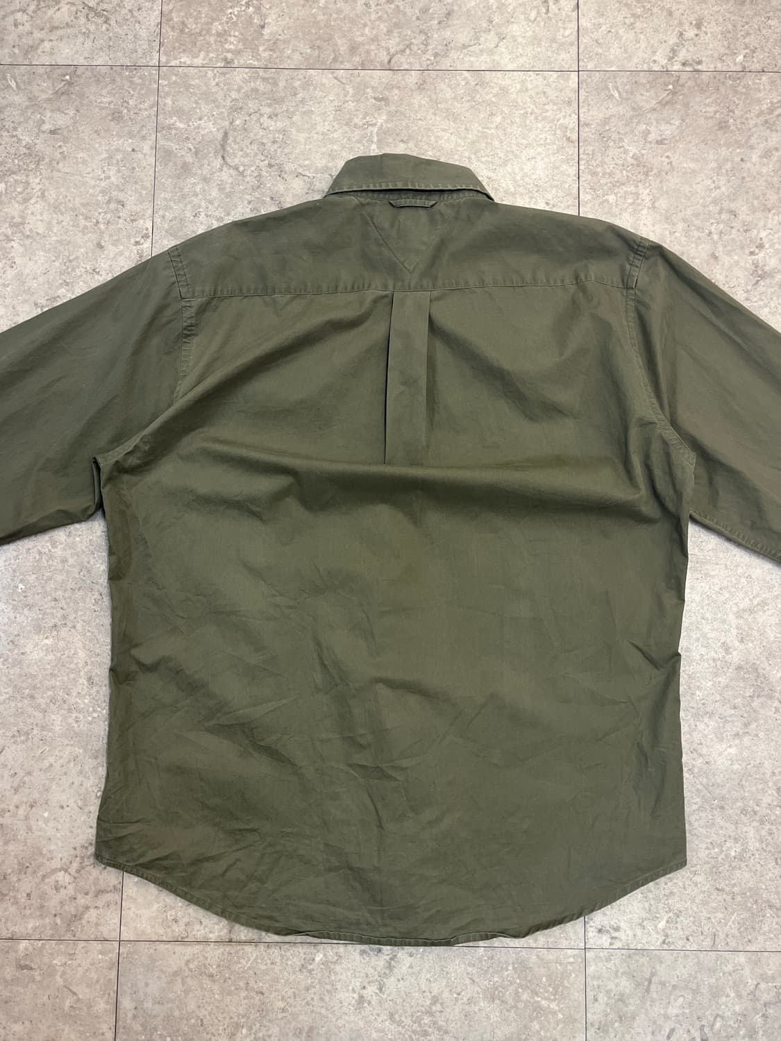 타미힐피거 포켓 셔츠 카키 M #csz2440 상품이미지8