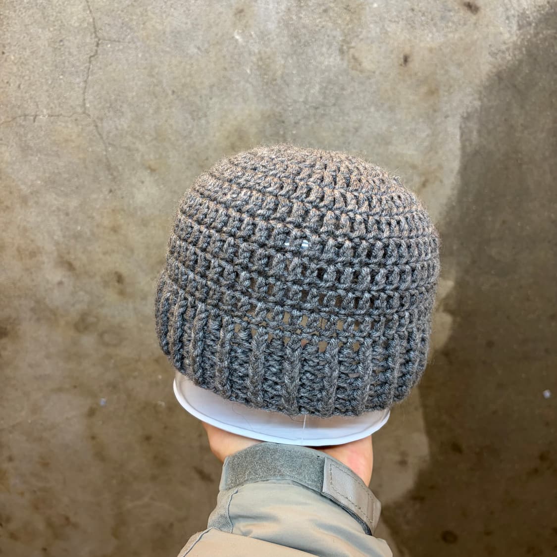 USA 빈티지 무지 니트 비니 상품이미지5