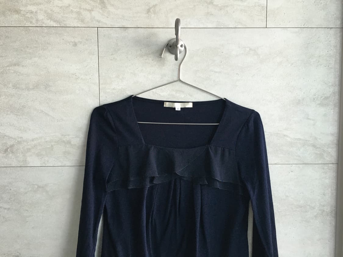 square neck ruffle tee 상품이미지4