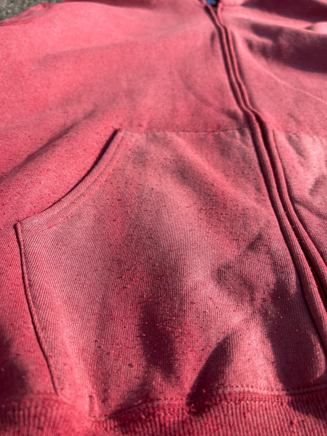 90‘s 러셀 페이드 후드집업 XL 상품이미지3