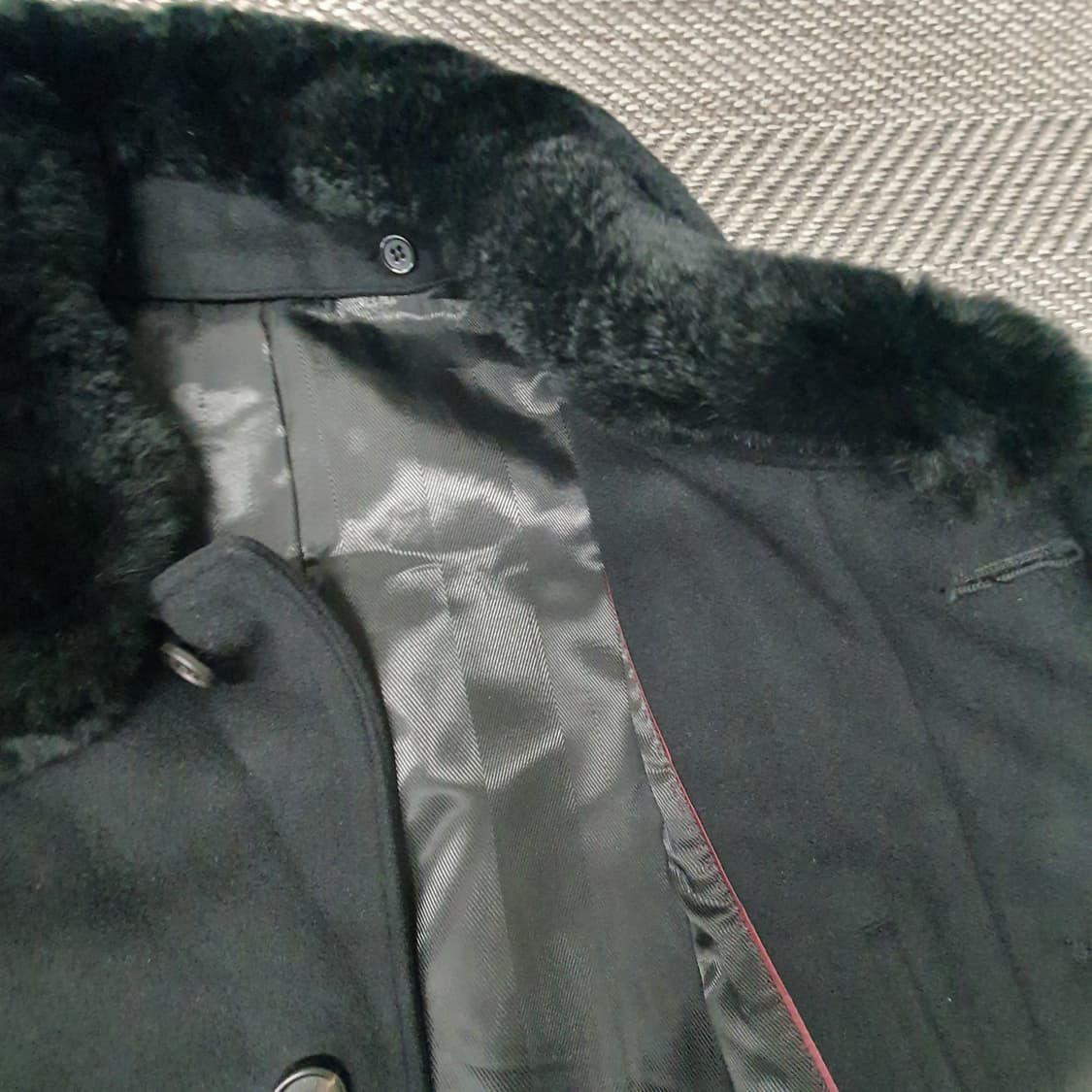 바쏘 울 캐시미어 하프코트 남자105 상품이미지7