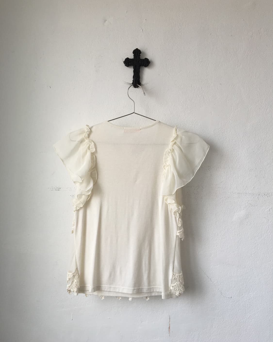 Ornament lace layer blouse 상품이미지3