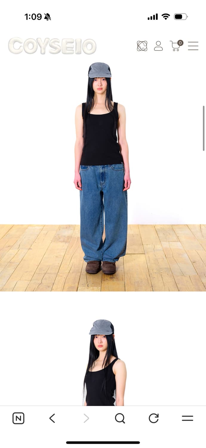 코이세이오 038 데님팬츠 상품이미지2