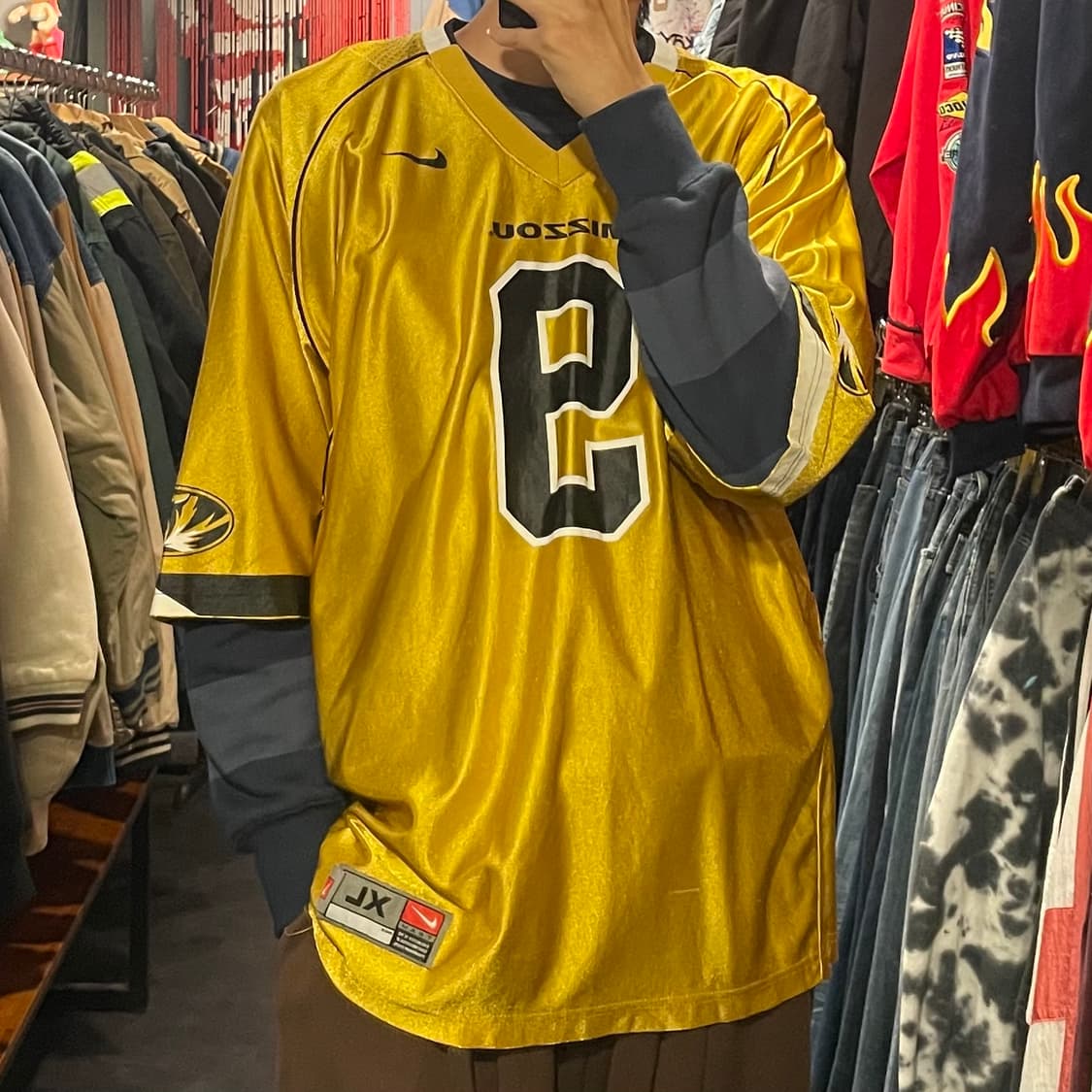 [IM] nike MIZZOU NFL 옐로우 No.9 반팔져지 상품이미지3