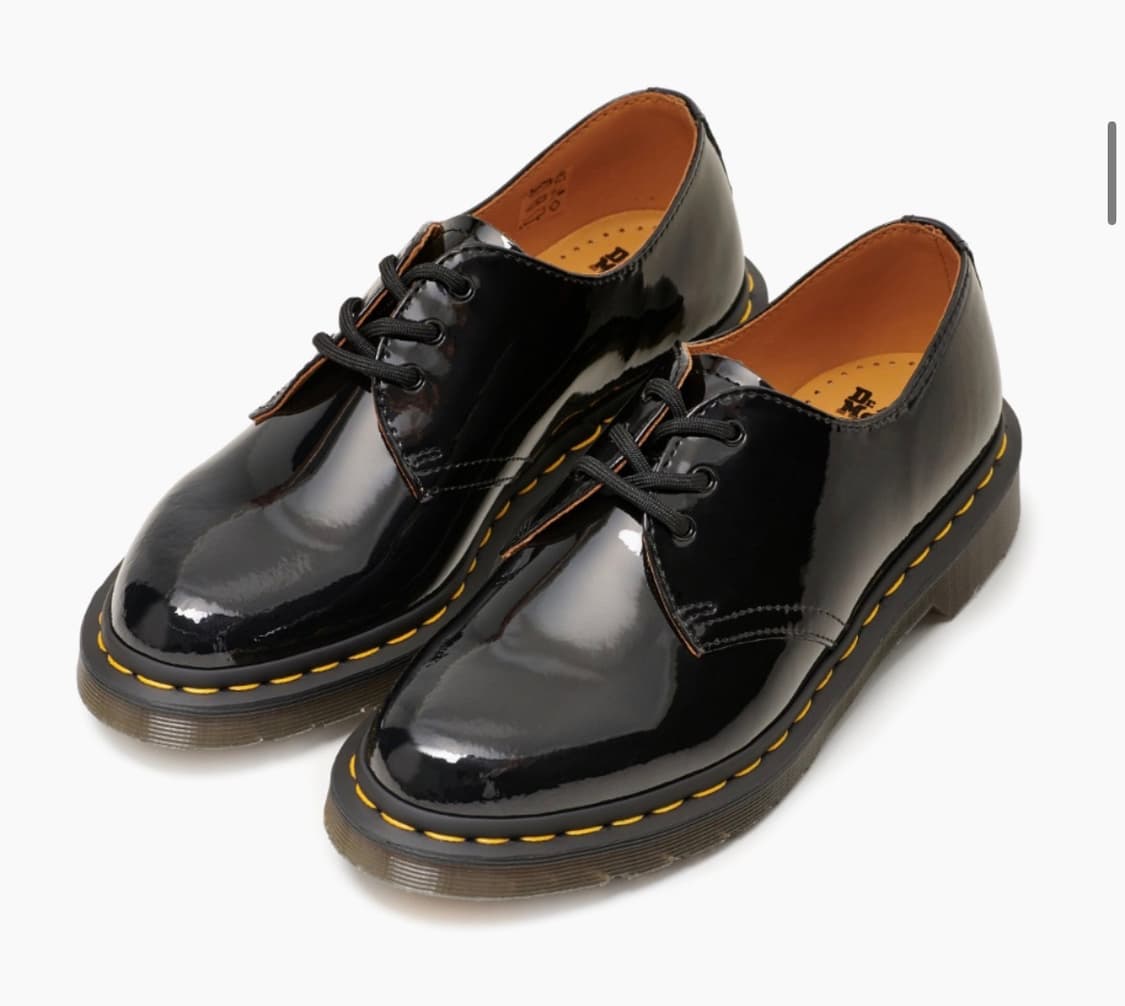 [260] 닥터마틴 1461 에나멜 페이턴트 블랙 상품이미지2