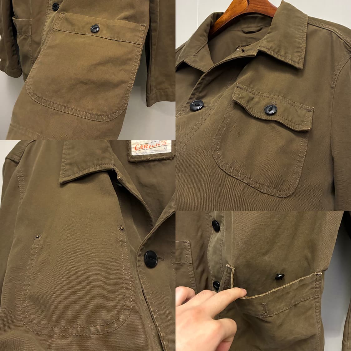 (L~XL)CARTER'S 카터스 코튼 빈티지 워크자켓 초어자켓 상품이미지5
