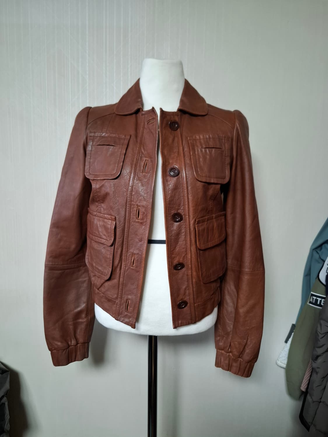 씨바이끌로에 정품 양가죽 자켓 44사이즈 상품이미지2