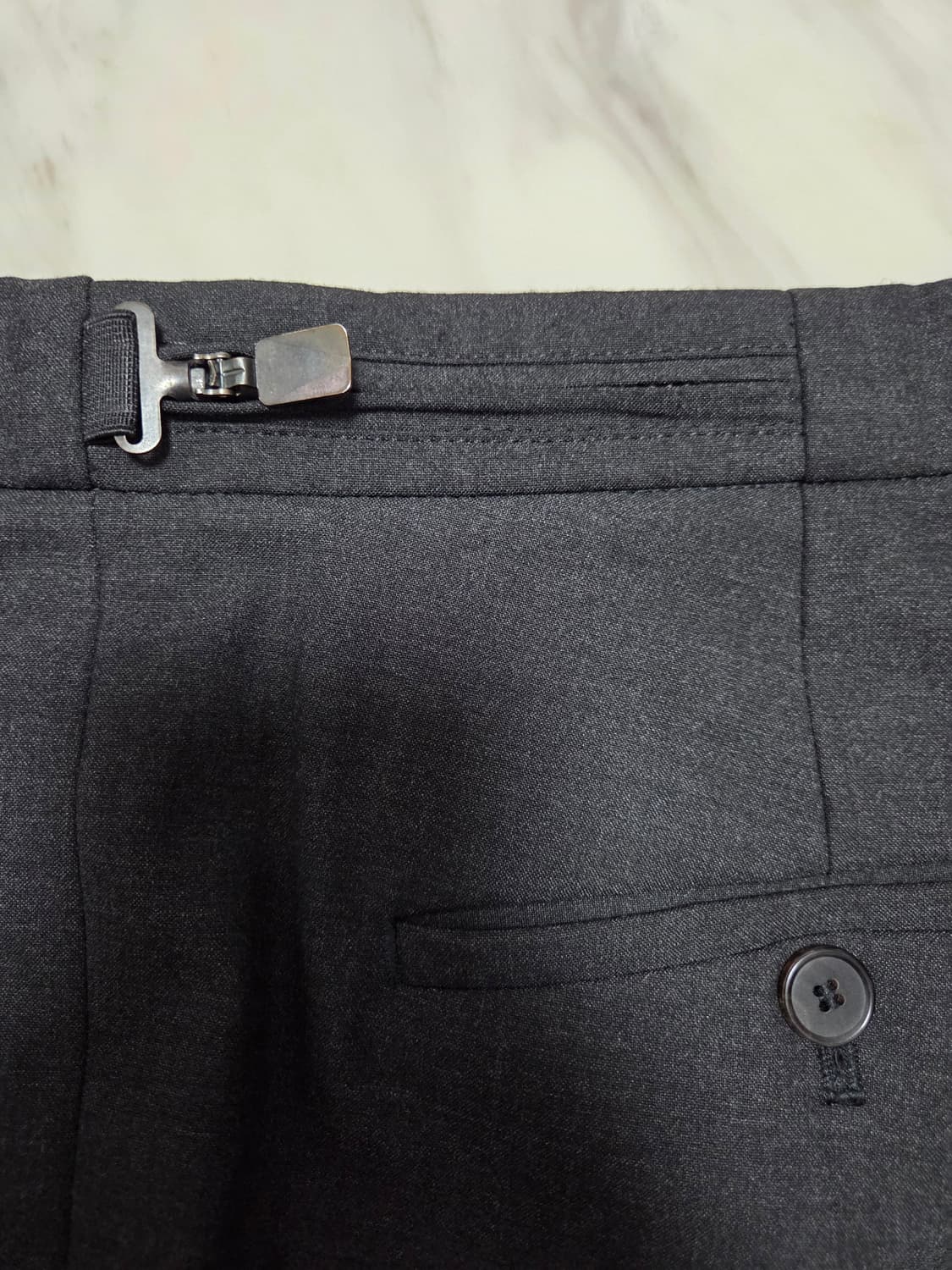 타임옴므 챠콜그레이 슬랙스 상품이미지6