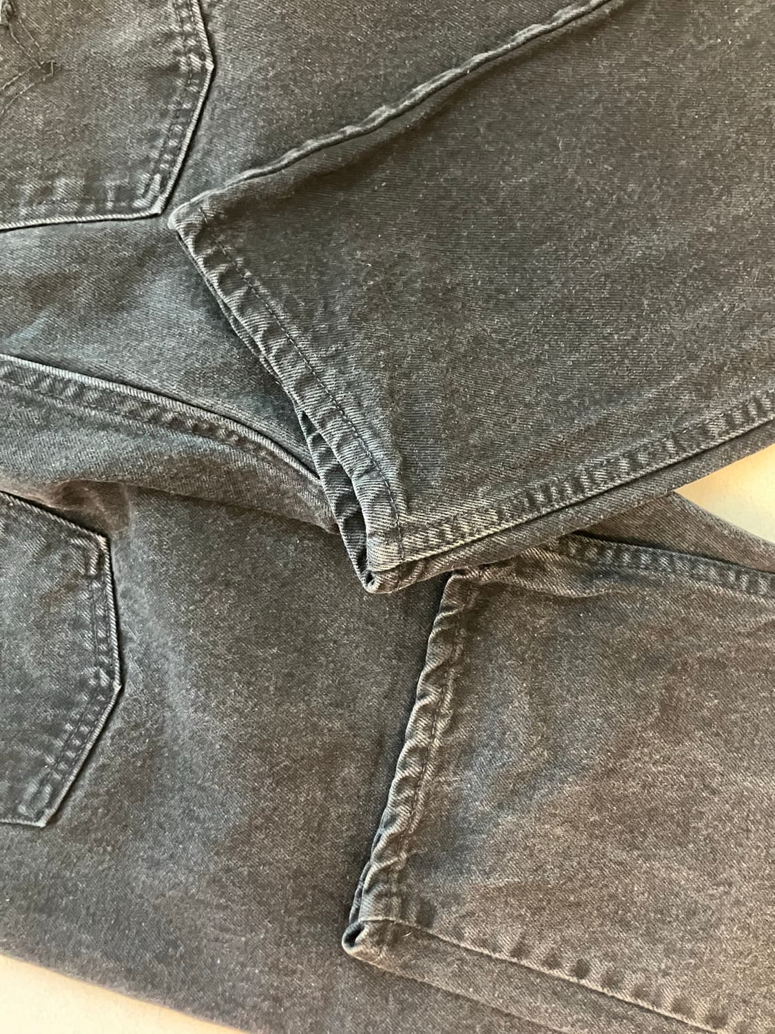 90s Levi’s black 505 orange tab (USA) 상품이미지6