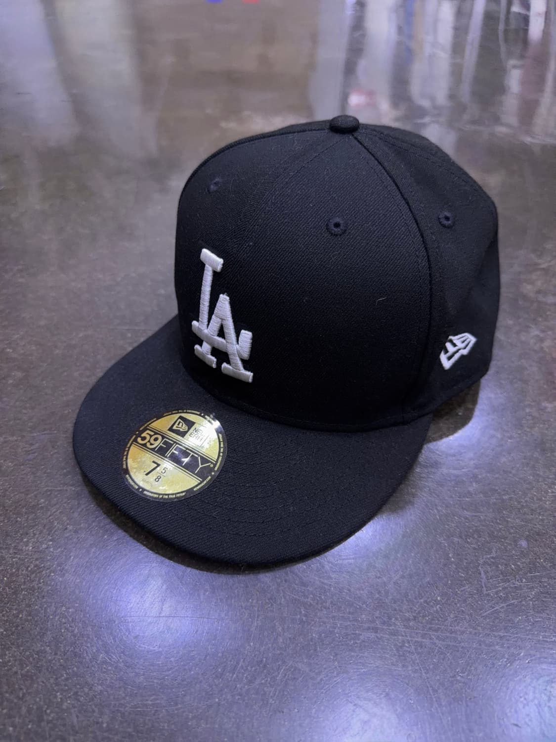 뉴에라 MLB LA 다저스 베이직 피티드캡 모자 758(60.6) 상품이미지1