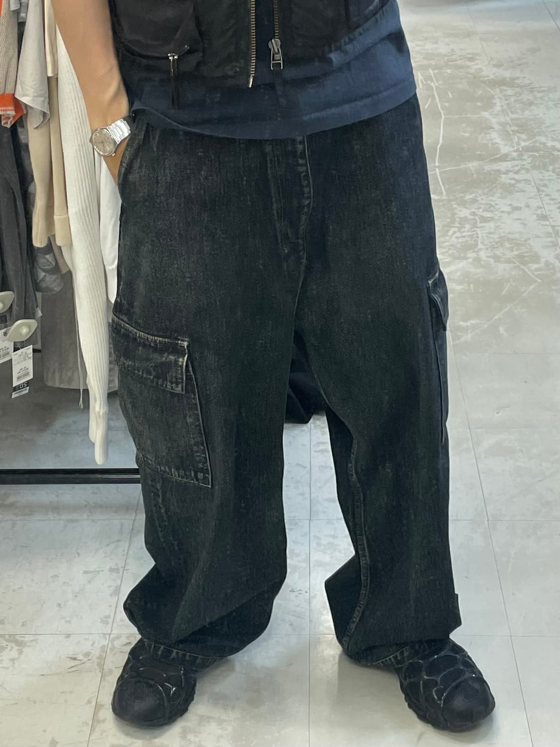 [30] 발렌시아가 20시즌 와이드 배기 데님 상품이미지7