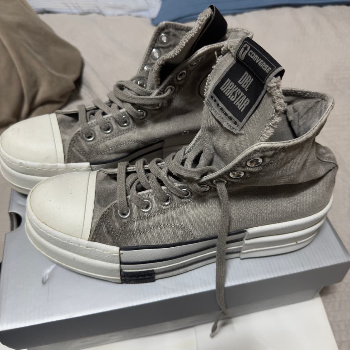 릭오웬스 컨버스 다크쉐도우 콘크리트 상품이미지2