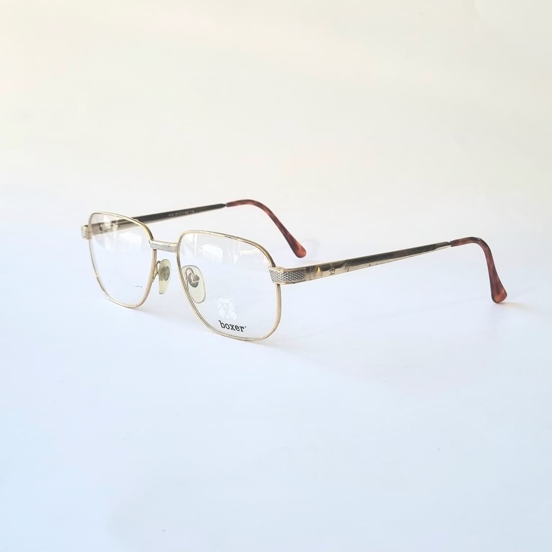 데드스탁 90'스타일 레트로사각 빈티지 안경테  482 상품이미지4