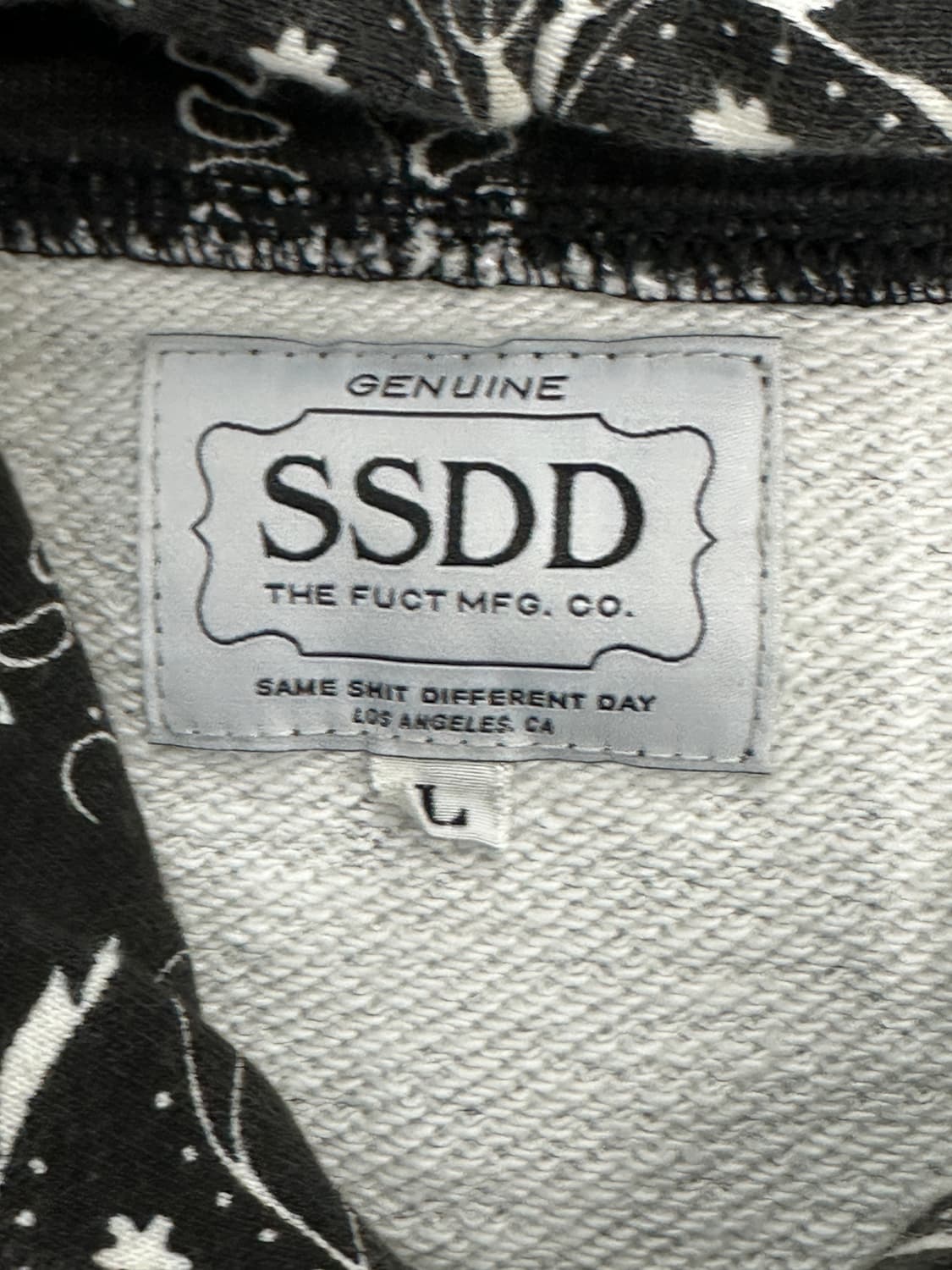 FUCT SSDD 페이즐리 후드 집업 L 상품이미지6