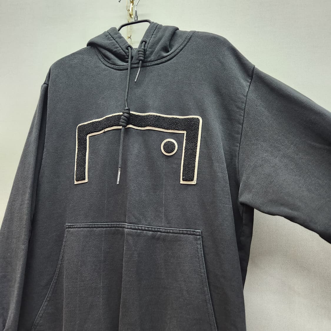 골스튜디오 스펄아웃 로고 후드티L 상품이미지2