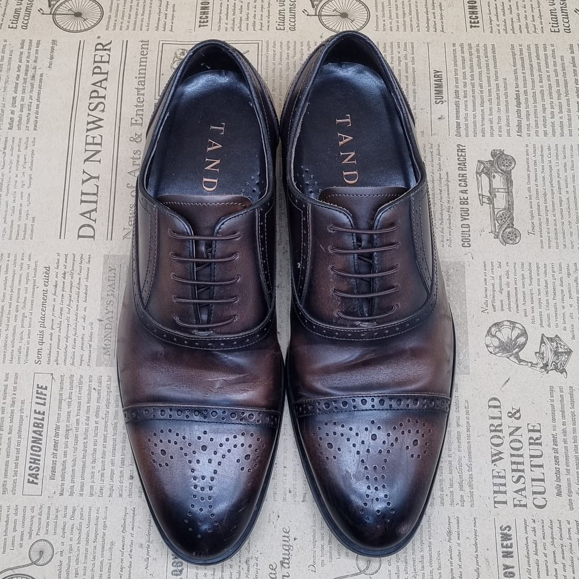 탠디 남성정장구두 265 상품이미지2