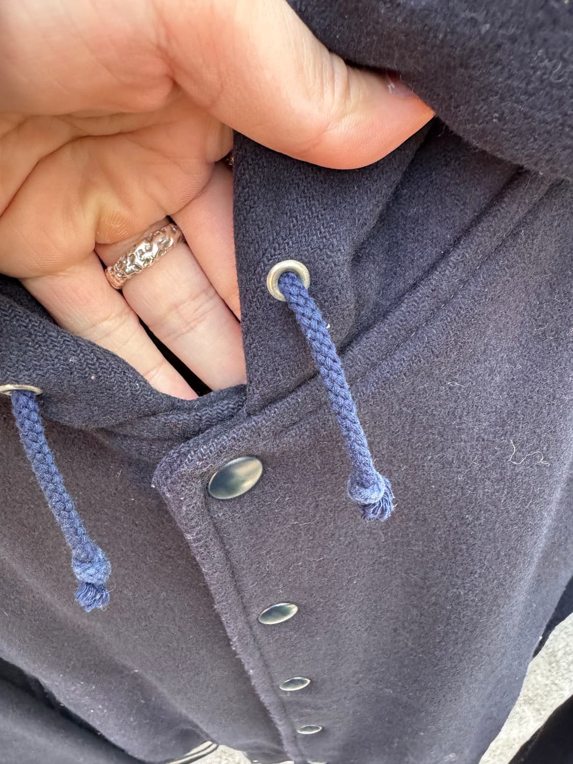 유니버시티샵 봄버 후드 바시티자켓  상품이미지6