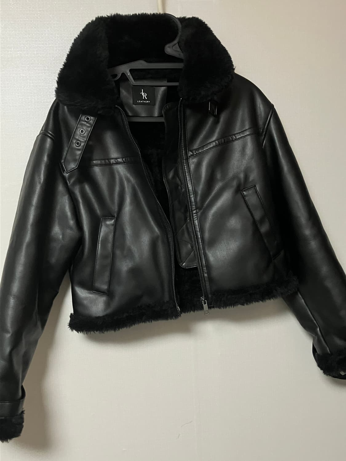 레더리 레더 무스탕 자켓 상품이미지6