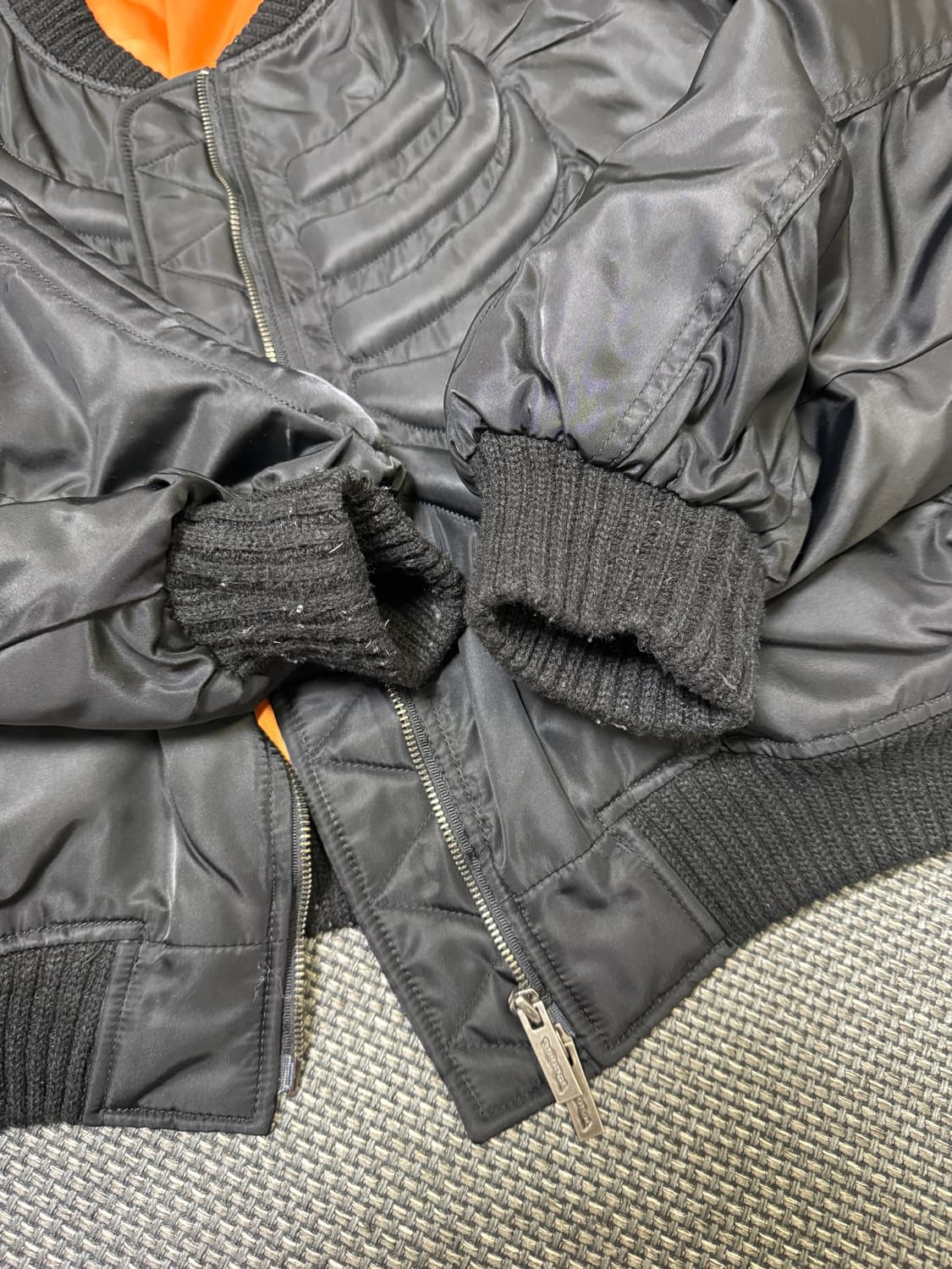 써저리 본 앰보싱 마원 블랙  상품이미지6