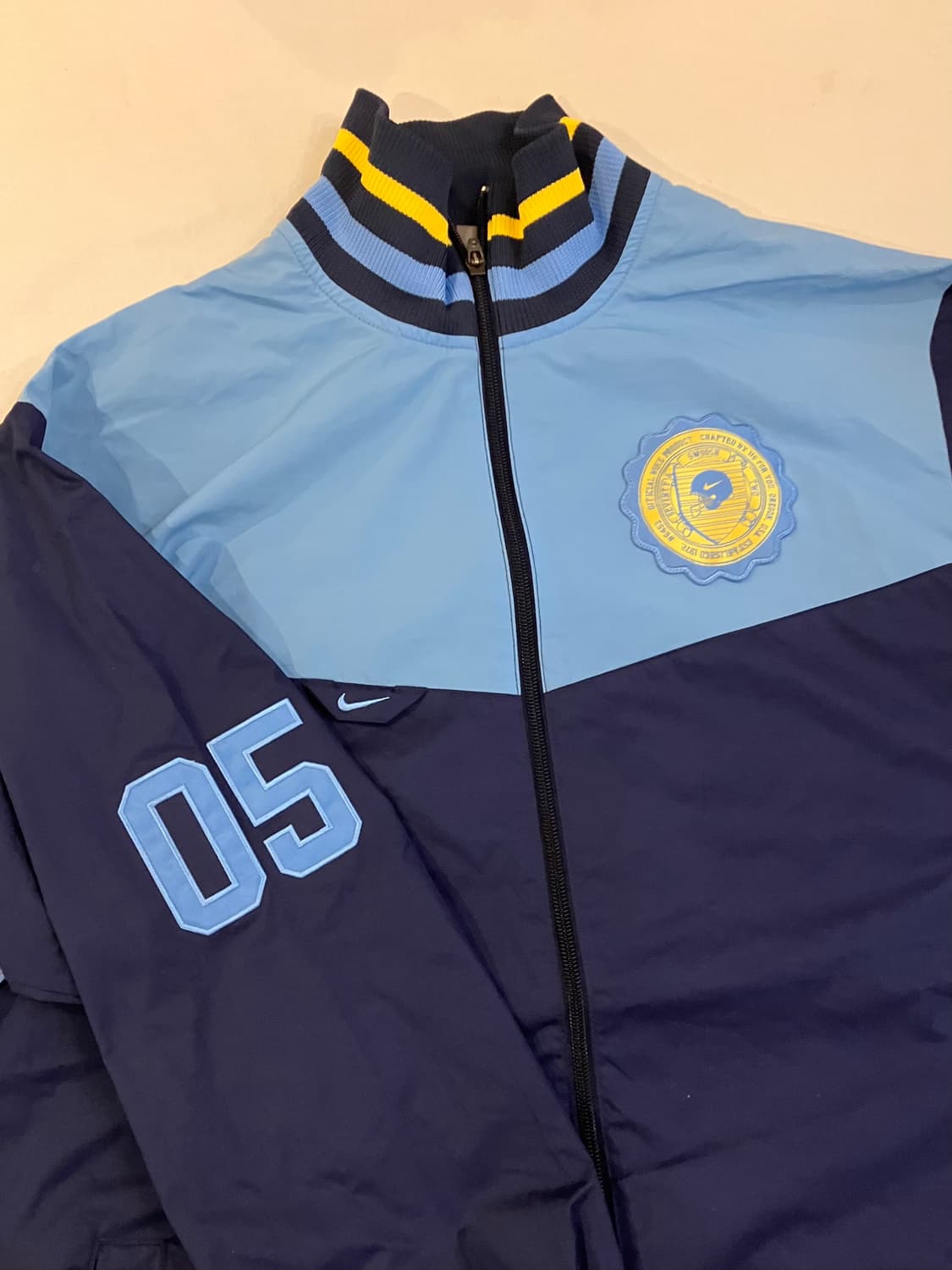 00s 나이키 미식축구 스카이블루 바람막이 상품이미지1